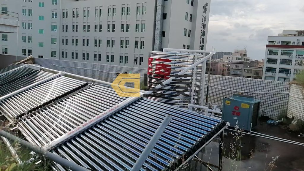 阳江名亨酒店员工宿舍热水案例现场图片3